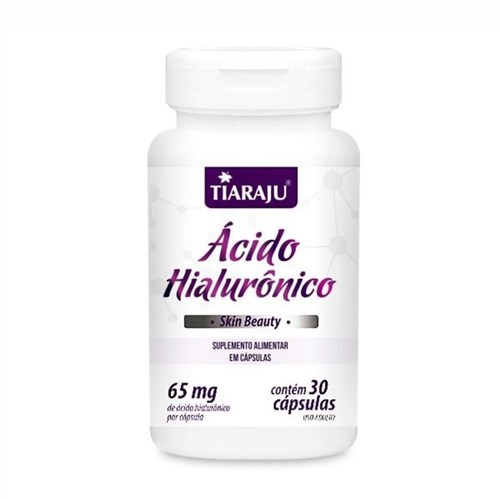 Ácido Hialurônico - 30 Cápsulas - Tiaraju