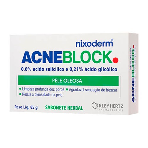Acneblock Sabonete Herbal 85g