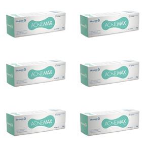 Acnemax Gel Anti Acne 30g - Kit com 06