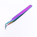 Aço inoxidável colorido Curved / Hetero Dica Pinças Pinça Acne pinça ferramenta de beleza Gostar