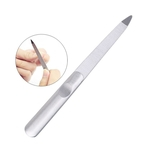 Aço inoxidável Professional prego arquivo de buffer Double Side Grinding Rod Manicure Pedicure ferramenta Scrub