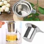 Aço Tea malha Infuser reutilizável coador de chá Bule inoxidável Chá da folha solta Spice Filtro Copos Acessórios de cozinha