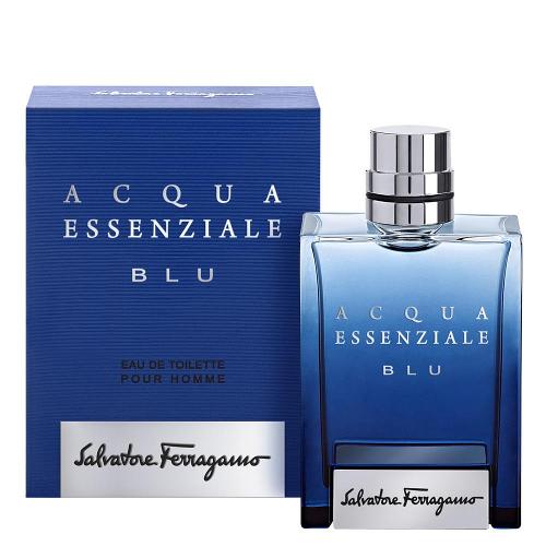 Acqua Essenziale Blu Eau de Toilette Salvatore Ferragamo - Perfume Masculino 50ml