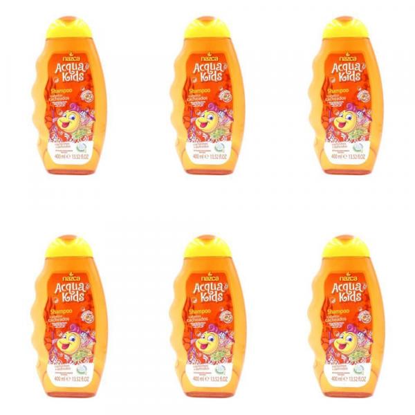 Acqua Kids Cabelos Cacheados Shampoo 400ml (Kit C/06)