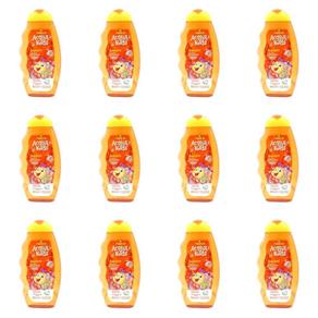 Acqua Kids Cabelos Cacheados Shampoo 400ml - Kit com 12