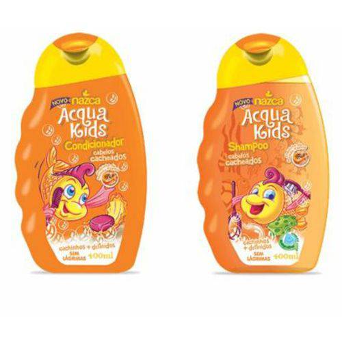 Acqua Kids Kit Shampoo + Condicionador 400ml Cacheados