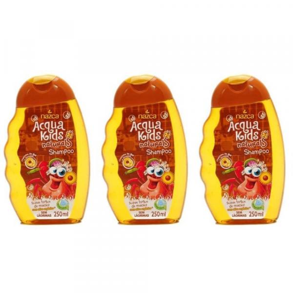 Acqua Kids Mel e Girassol Shampoo 250ml (Kit C/03)