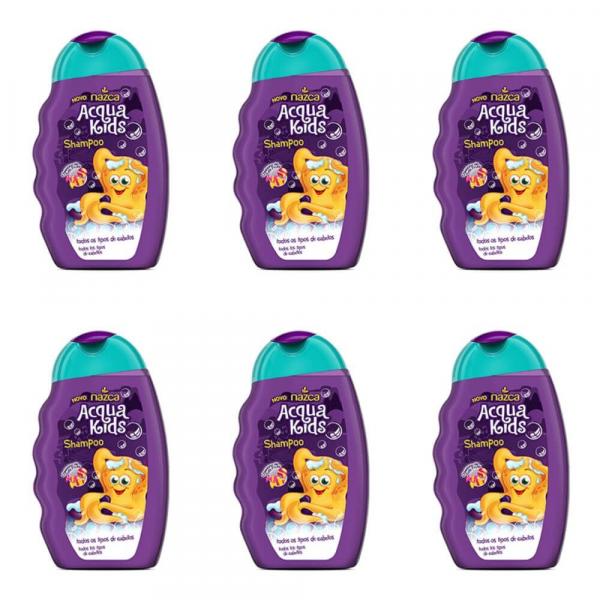Acqua Kids Tutti Frutti Shampoo Infantil 250ml (Kit C/06)