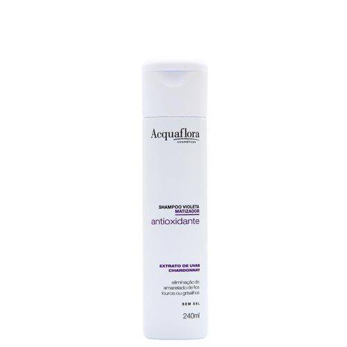 Acquaflora Antioxidante Shampoo Violeta Matizador - 240ml
