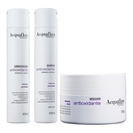 Acquaflora Kit Antioxidante Normais Sh + Cond + Máscara