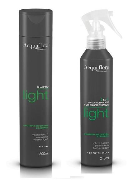 Acquaflora - Kit Light - Shampoo + Spray 2 em 1