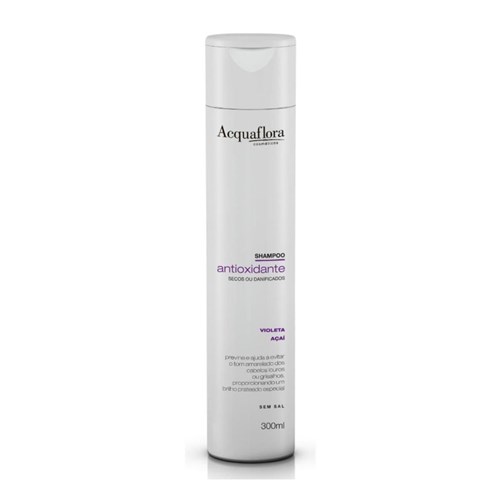 Acquaflora Shampoo 300Ml Antioxidante Secos ou Danificados