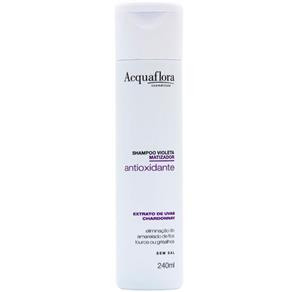 Acquaflora Shampoo Violeta Antioxidante Matizador 240ml