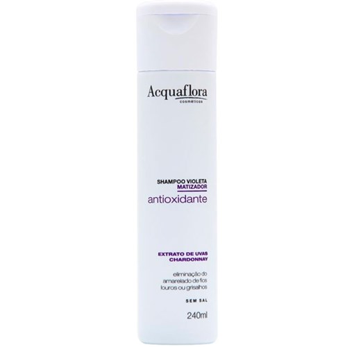 Acquaflora Shampoo Violeta Antioxidante Matizador 240ml