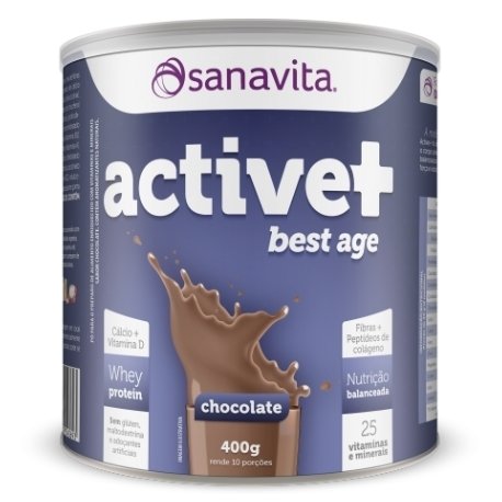 Active + Best Age Chocolate Sanavita 400G