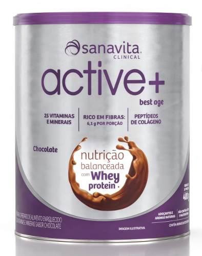 Active+ Best Age - Sanavita - Chocolate - 400g