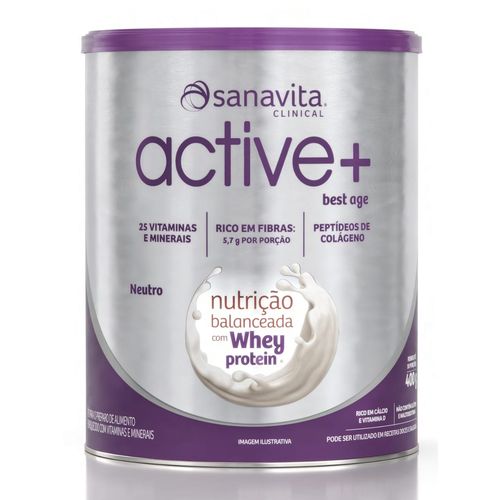 Active+ Best Age - Sanavita - Neutro - 400g