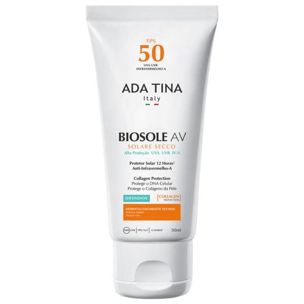 Ada Tina Biosole AV FPS 50 - Protetor Solar Facial 50g