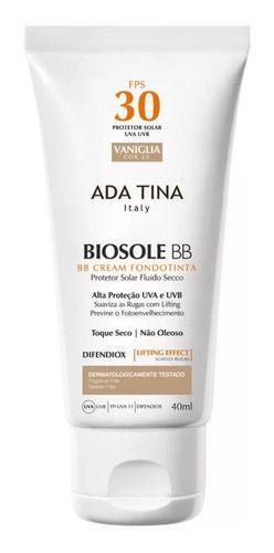 Ada Tina Biosole Bb Cream Vaniglia Cor 25 Fps 30