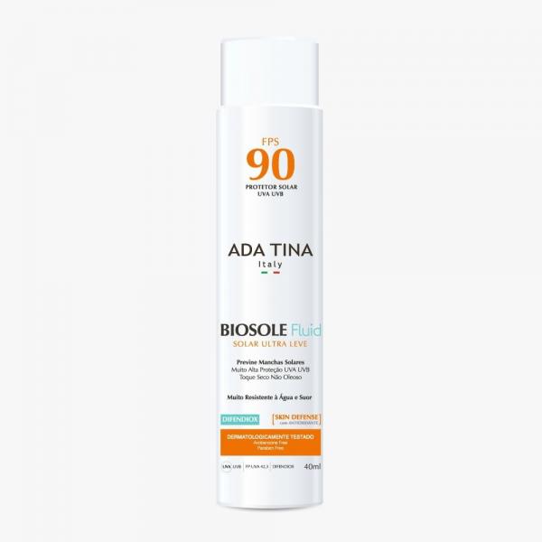 Ada Tina Biosole Fluid Fps 90 - Protetor Solar Ultraleve 40ml