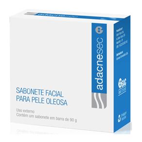 Adacne Sec Sabonete Facial Antiacne para Pele Oleosa 90G