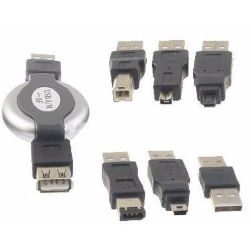 Adaptador USB X A/B/Mini e Firewire 0,85m