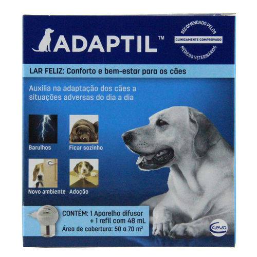 Adaptil Comportamental Cães Difusor e Refil 48ml - Ceva