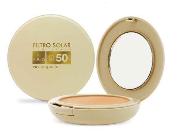 Adcos Filtro Solar Fps50 Pó Compacto Bronze 11g