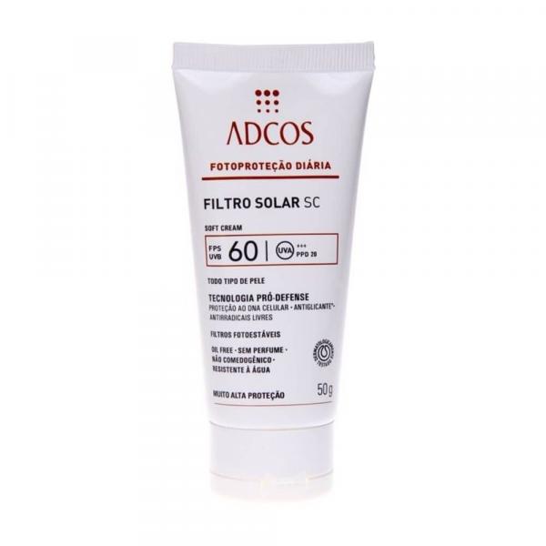 Adcos Filtro Solar Fps60 Soft Cream 50g