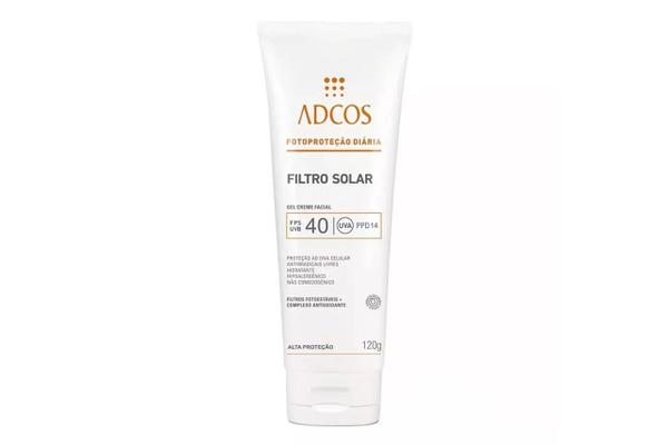 Adcos Filtro Solar Hidratante FPS40 Gel Creme 50g