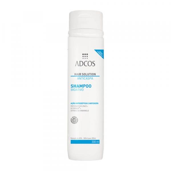 Adcos Hair Solution Shampoo Bio Ativo Anticaspa 300Ml
