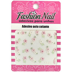 Adesivo para Unhas Fashion Nail FT 21 - Flor