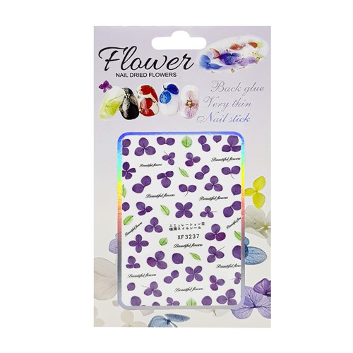 Adesivo para Unhas Flor 3D Flower Nail Dried Manicure Xf3237