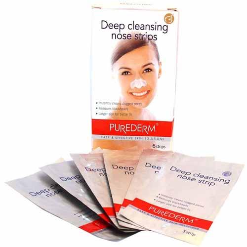 Adesivos para a Limpeza Profunda do Nariz Purederm Deep Pore Cleansing Nose Strips