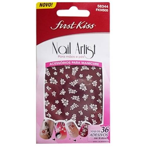 Adesivos para Unhas Nail Artist 58344 - Fkns05 First Kiss