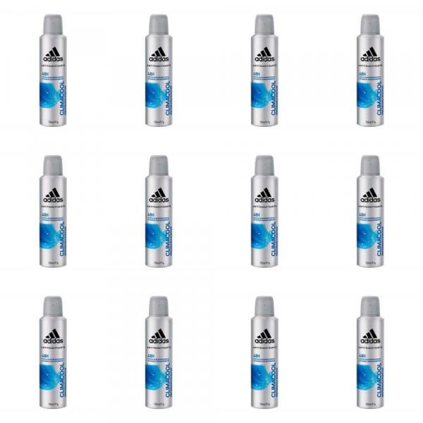 Adidas Climacool Desodorante Aerosol Masculino 150ml (Kit C/12)