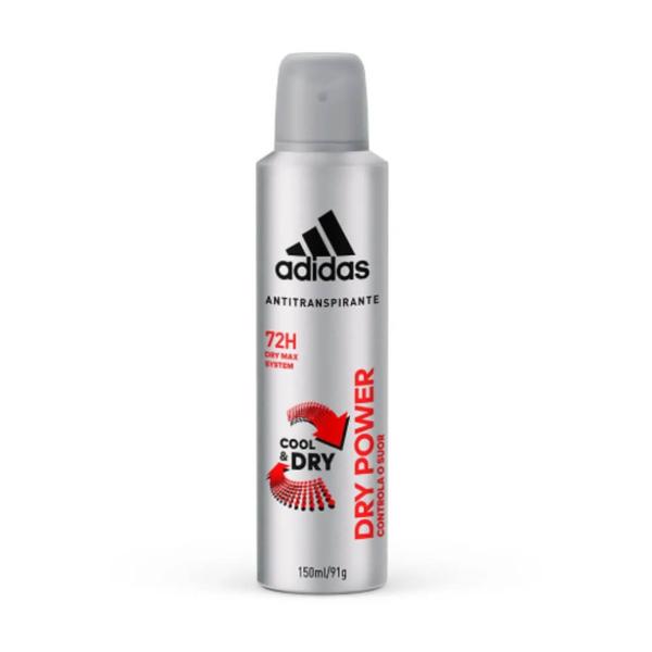 Adidas Dry Power Desodorante Aerosol Masculino 150ml