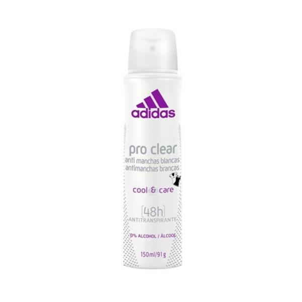 Adidas Pro Clear Desodorante Aerosol Feminino 150ml