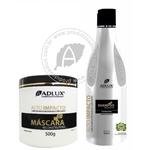 Adlux Kit Reconstrutor Alto Impacto Shampoo + Mascara Manutenção