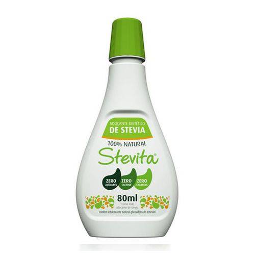 Adoçante de Stevia 100% Natural - 80 Ml