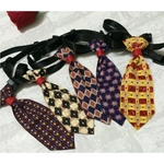 Adorável ajustável colar da fita Gentlema gravata para Animais Gatos Cães Wear