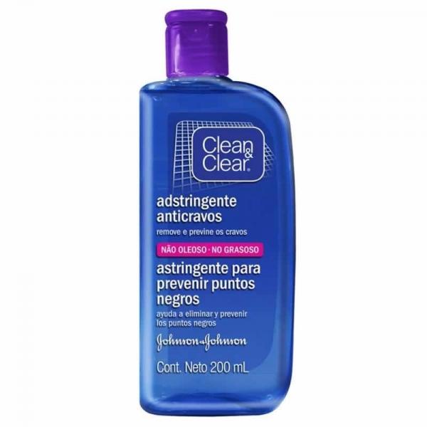Adstringente Clean Clear Anti Cravos 200ml - Clean Clear