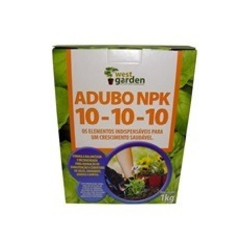 Adubo Npk 10-10-10 para Plantas já Formadas - 1 Kg
