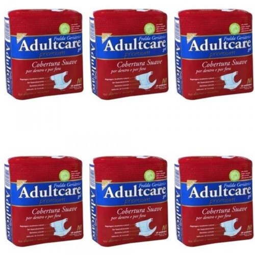 Adultcare Premium Fralda Geriátrica M C/10 (Kit C/06)