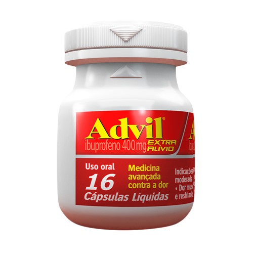 Advil 400mg com 16 Cápsulas Líquidas