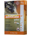 Advocate Antipulgas Bayer para Gatos de até 4 Kg - 0,4 mL