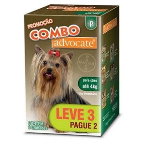 Advocate Caes Combo 0,4 Ml Pague 2 Leve 3