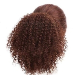 Africano peruca Hairpin preto encaracolado pequeno saco de cabelo cabelo encaracolado pequena peruca de cabelo encaracolado