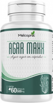 Agar Maxx - Agar Agar 60 Caps 500 Mg Melcoprol