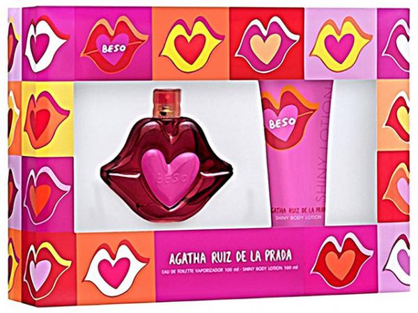Agatha Ruiz de La Prada Beso Coffret - Perfume Feminino Edt 100ml + Loção Corporal